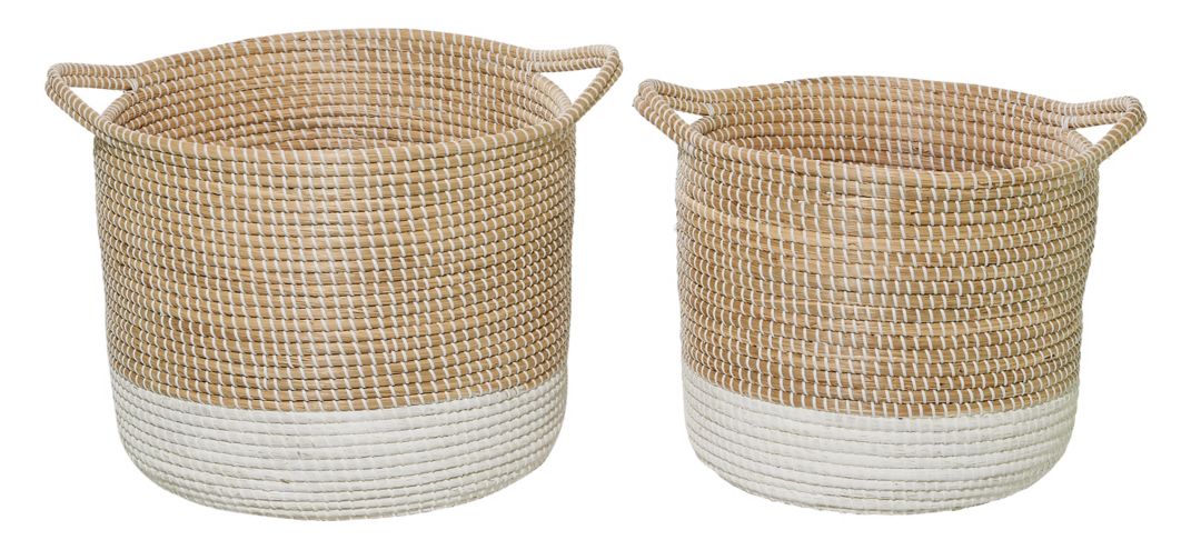 374110920 Ivy Collection Storage Baskets - Set of 2 sku 374110920