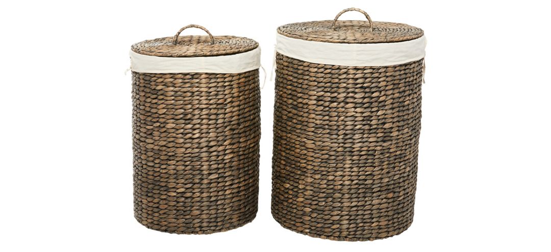 374110960 Ivy Collection Depot Storage Baskets - Set of 2 sku 374110960