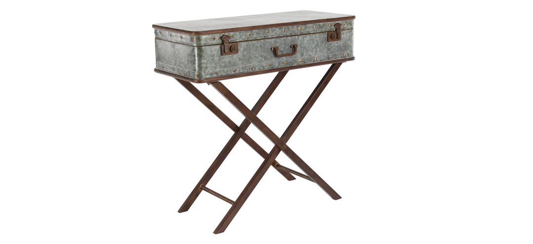 Ivy Collection Suitcase Accent Table