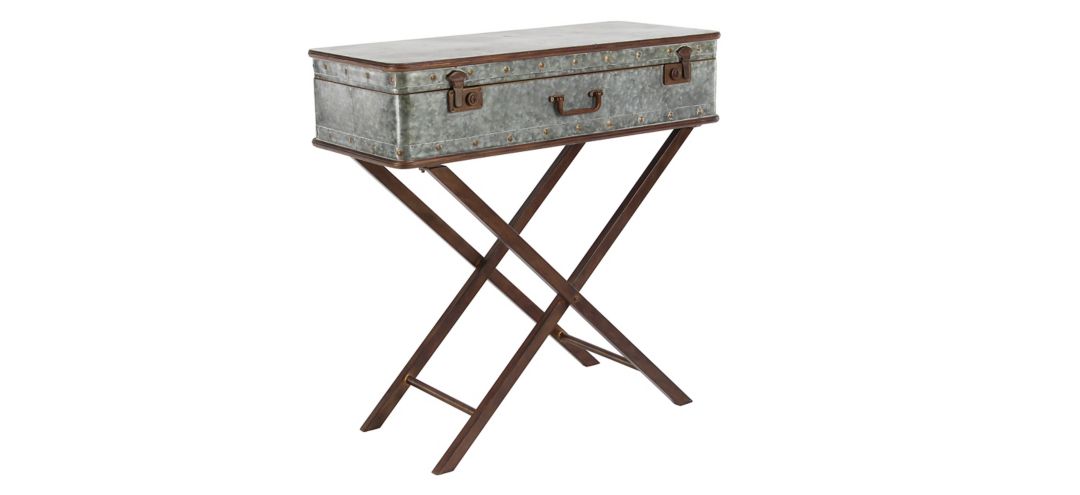 374130910 Ivy Collection Suitcase Accent Table sku 374130910