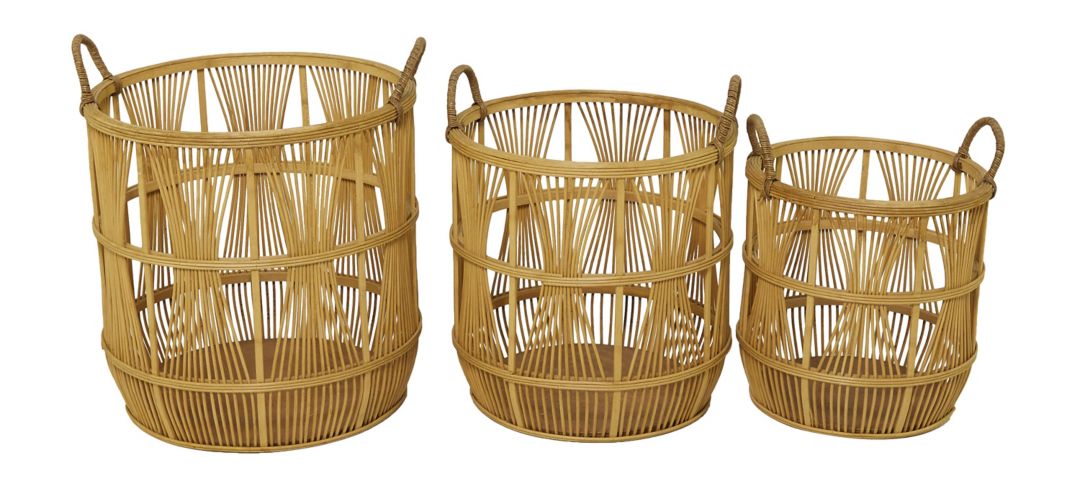551589 Ivy Collection Storage Basket - Set of 3 sku 551589