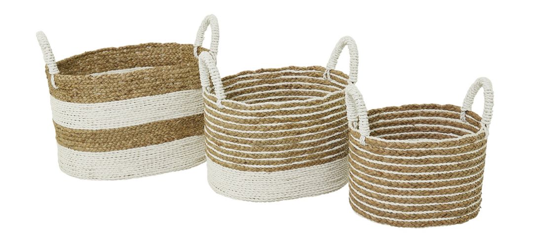 Ivy Collection Storage Basket - Set of 3