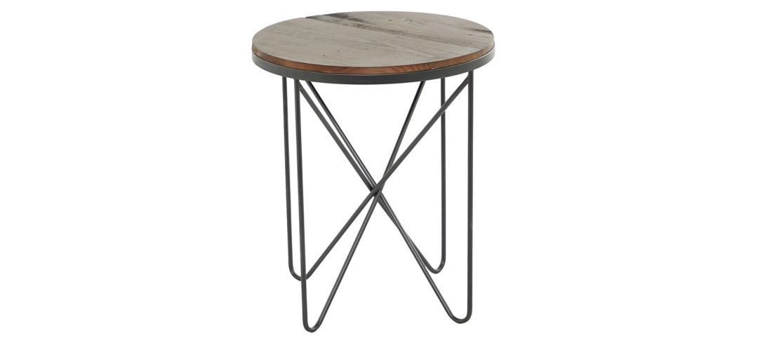 Ivy Collection Rustic Accent Table