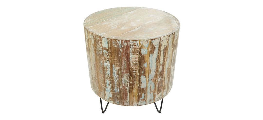 Ivy Collection Stump Accent Table