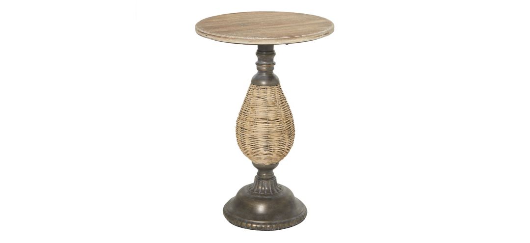 374155150 Ivy Collection Rattan Accent Table sku 374155150