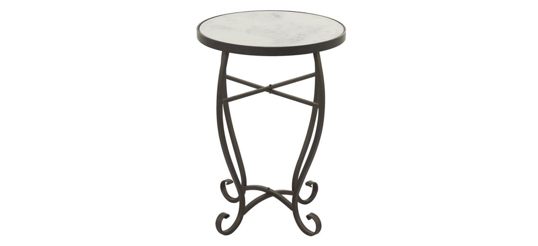 374171640 Ivy Collection Marble Accent Table sku 374171640