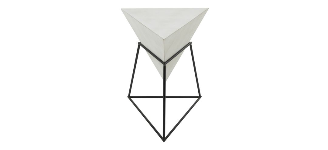 Ivy Collection Pyramid Accent Table