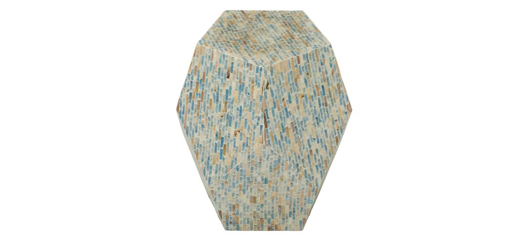 374202810 Ivy Collection Iridescent Accent Table sku 374202810