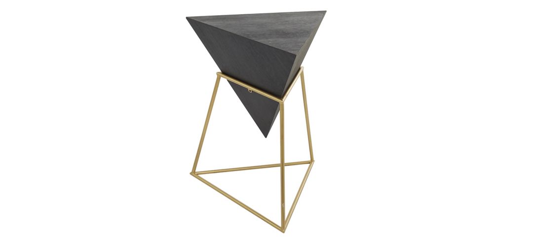 Ivy Collection Pyramid Accent Table