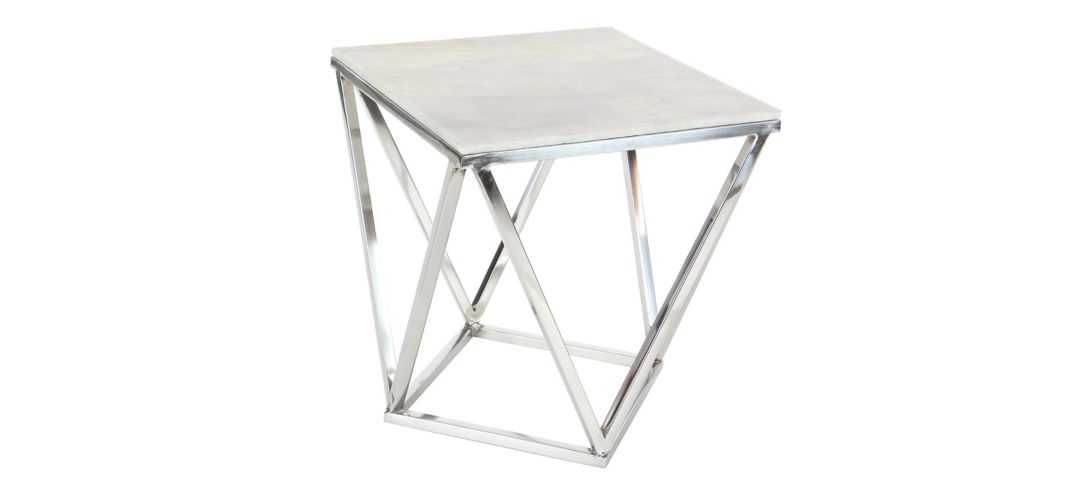 Ivy Collection Geometric Accent Table