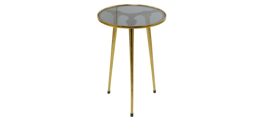 Ivy Collection Drum Accent Table