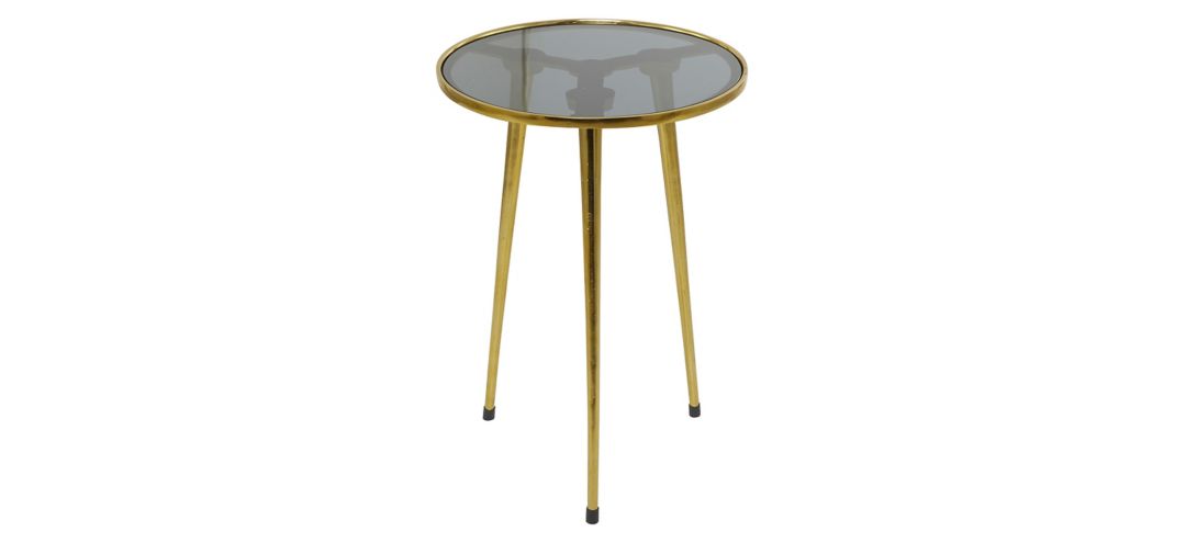 374217020 Ivy Collection Drum Accent Table sku 374217020