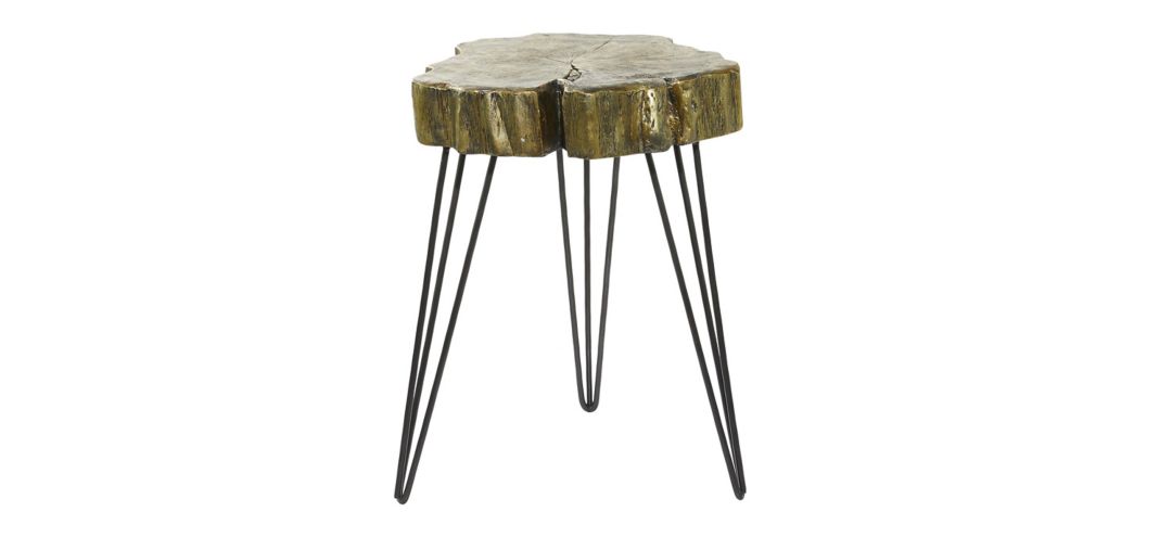 Ivy Collection Wood Accent Table