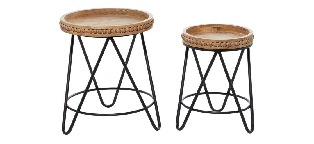 Ivy Collection Tray Accent Table -2pc.