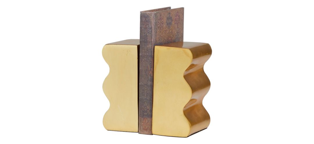 374223331 Ivy Collection Wave Inspired Bookends Set sku 374223331