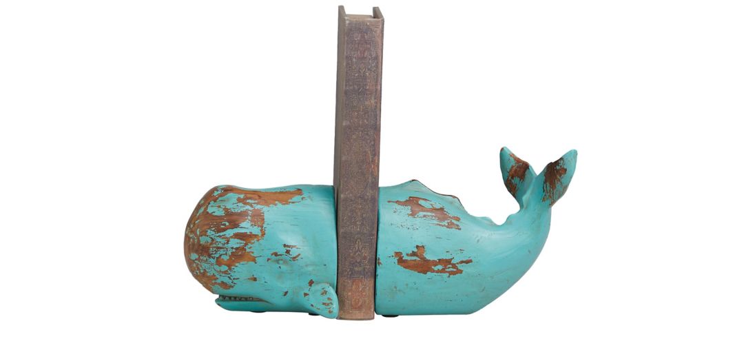 Ivy Collection Whale Bookends Set
