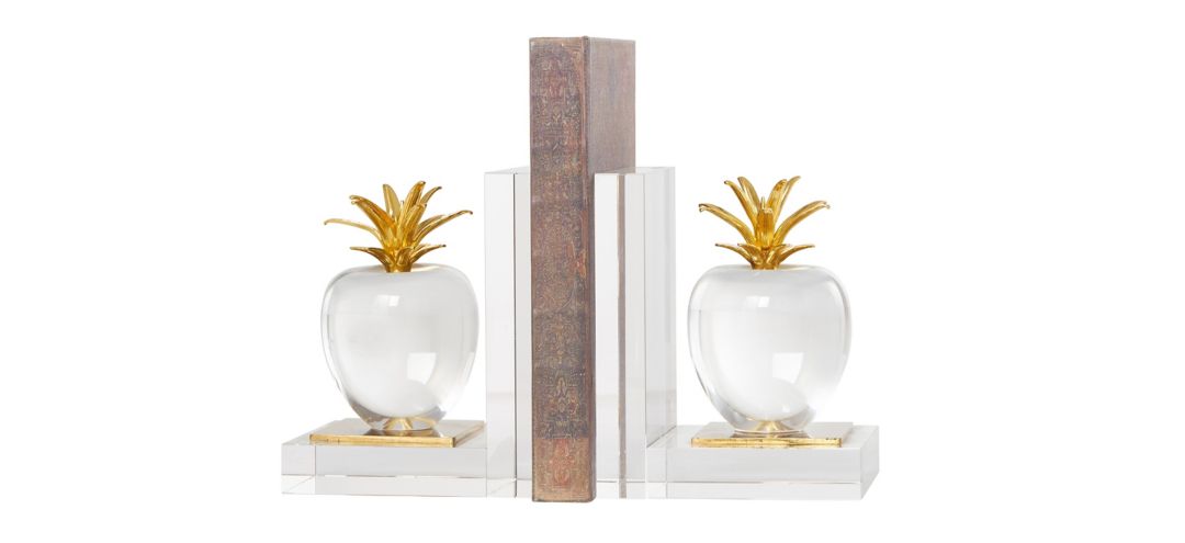 Ivy Collection Apple Bookends Set