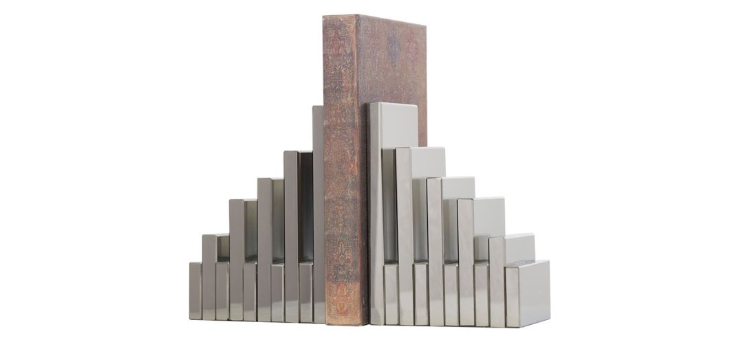 374223580 Ivy Collection Pyramid Bookends Set sku 374223580