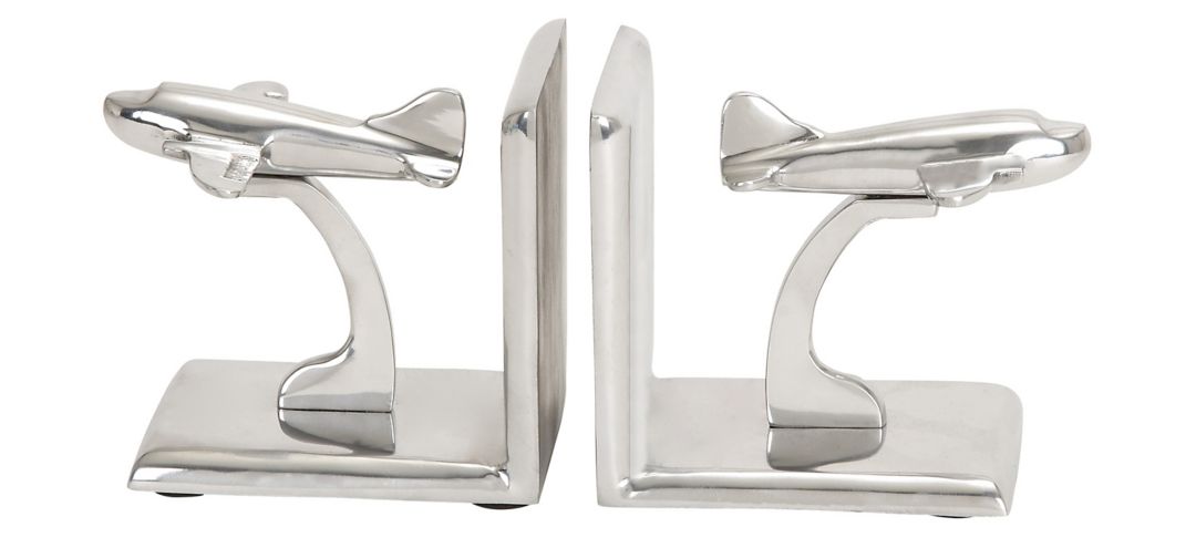 Ivy Collection Airplane Bookends Set