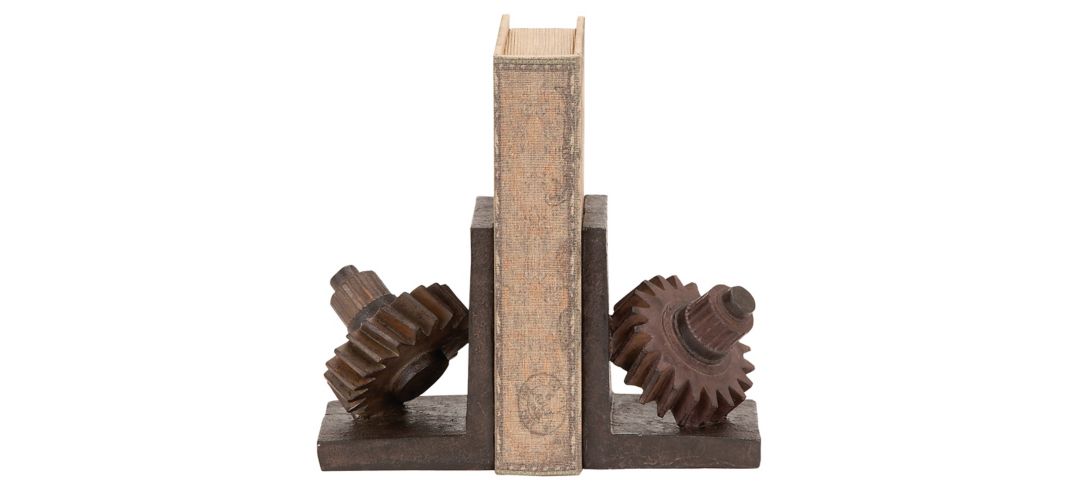 Ivy Collection Gear Bookends Set
