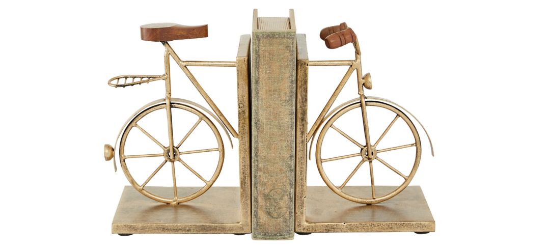 Ivy Collection Bike Bookends Set