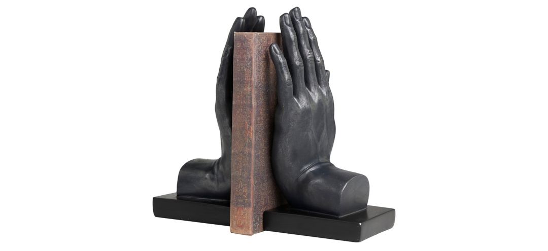 374223850 Ivy Collection Hands Bookends Set sku 374223850