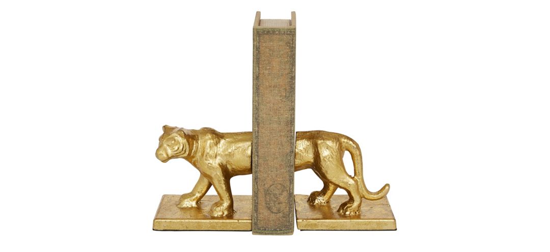 374223920 Ivy Collection Leopard Bookends Set sku 374223920