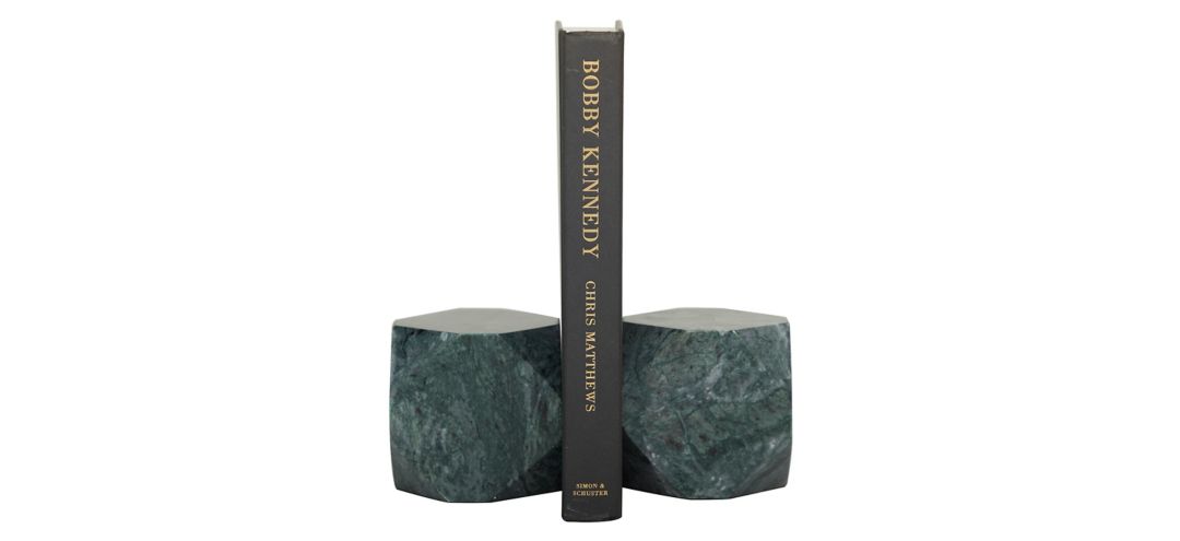 374224010 Ivy Collection Geometric Block Bookends Set sku 374224010