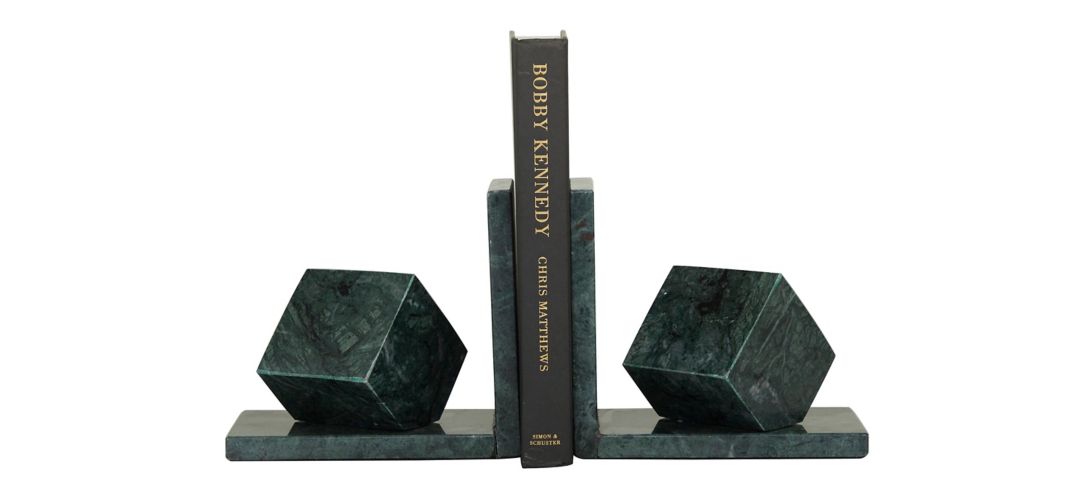 374224040 Ivy Collection Cube Orb Bookends Set sku 374224040