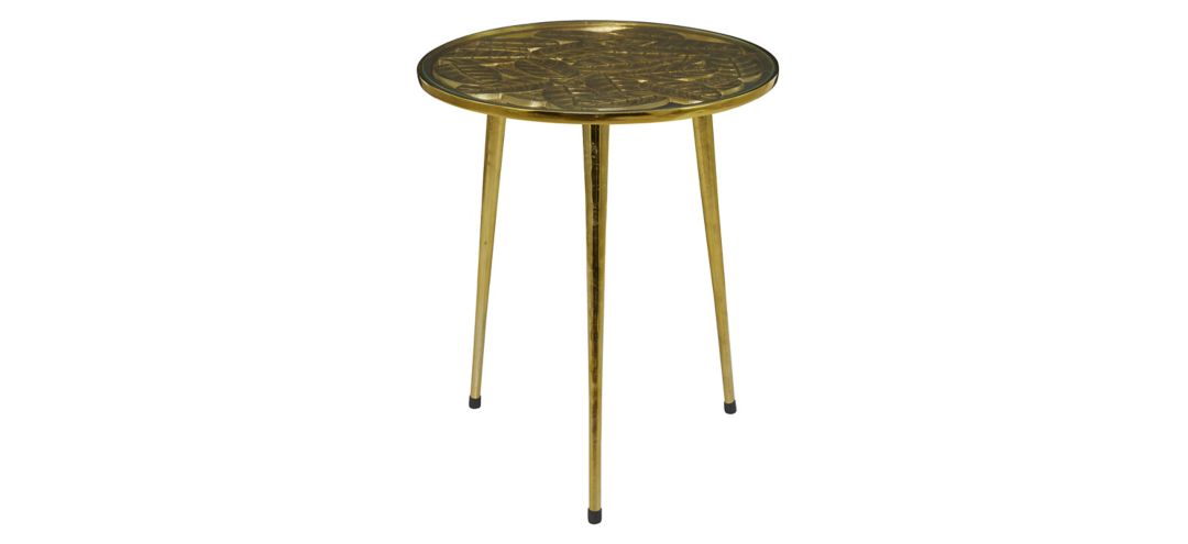 374235610 Ivy Collection Drum Accent Table sku 374235610