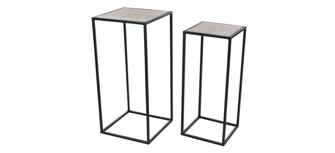 374251790 Ivy Collection Geometric Accent Table -2pc. sku 374251790