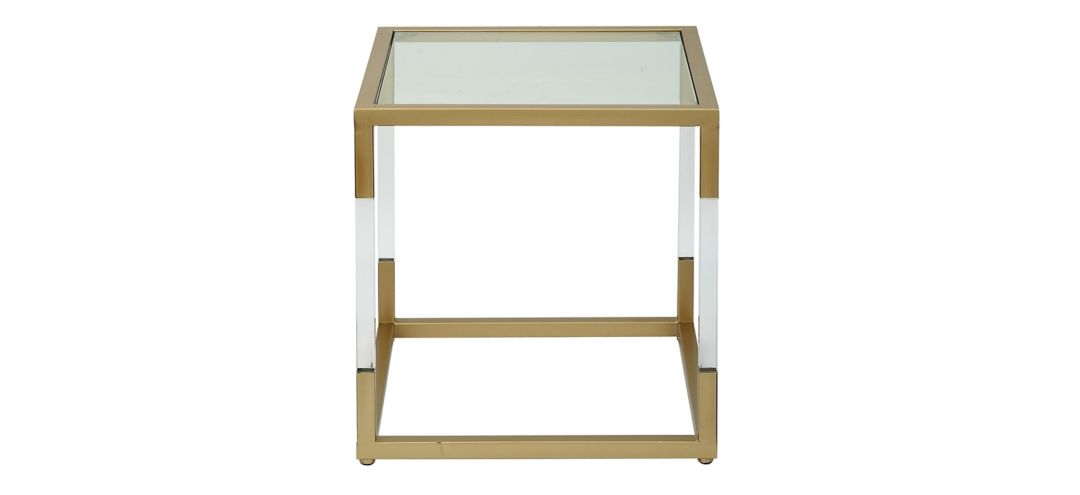 Ivy Collection Square Accent Table