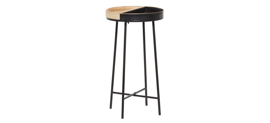 374255570 Ivy Collection Halfmoon Accent Table sku 374255570