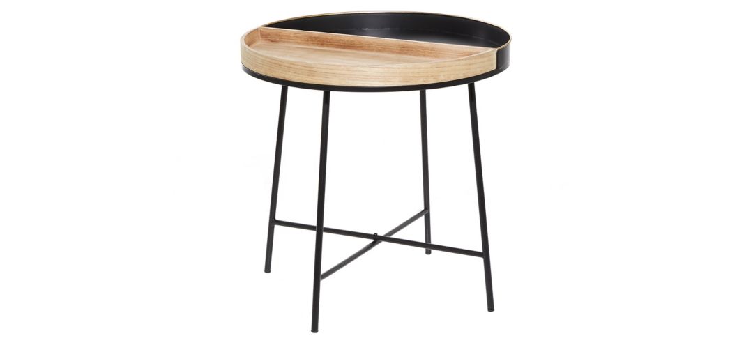 Ivy Collection Halfmoon Accent Table