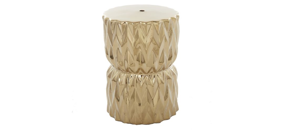 Ivy Collection Ceramic Accent Table