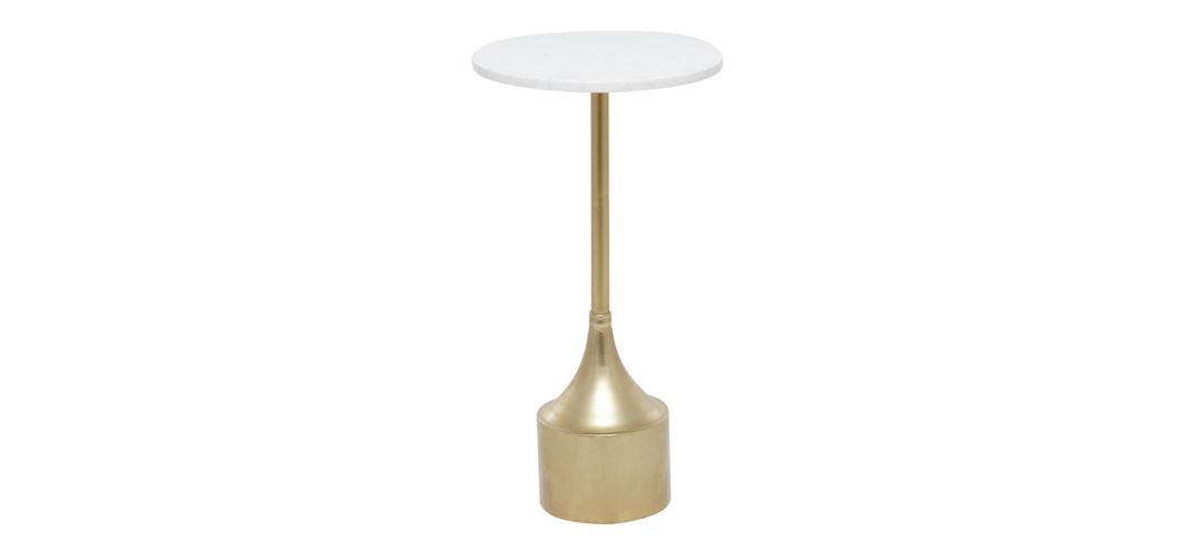 Ivy Collection Skinny Marble Accent Table