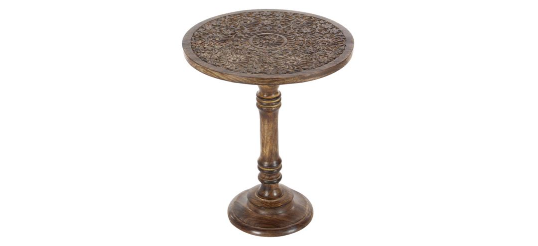 374338870 Ivy Collection Vintage Accent Table sku 374338870