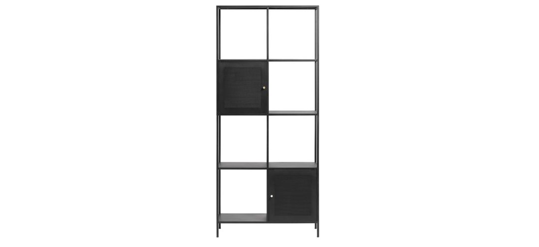 Jaco 2-Door Open Bookcase