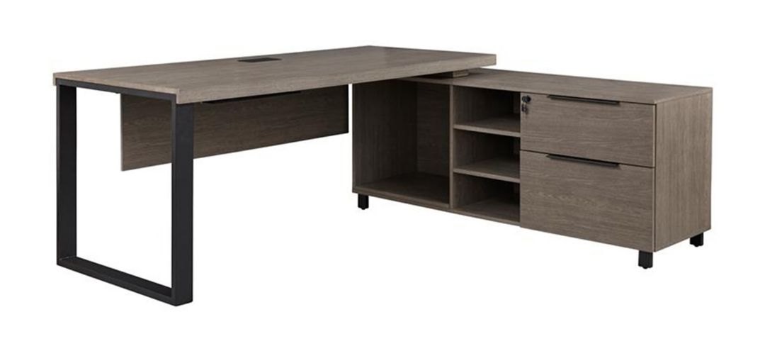 Stavanger Executive Desk with Right Side Cabinet