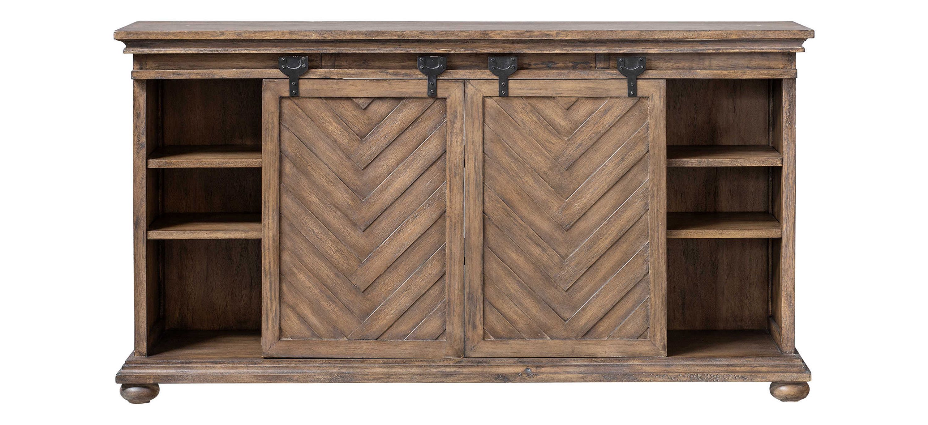 Primalia Barn Door Media Console