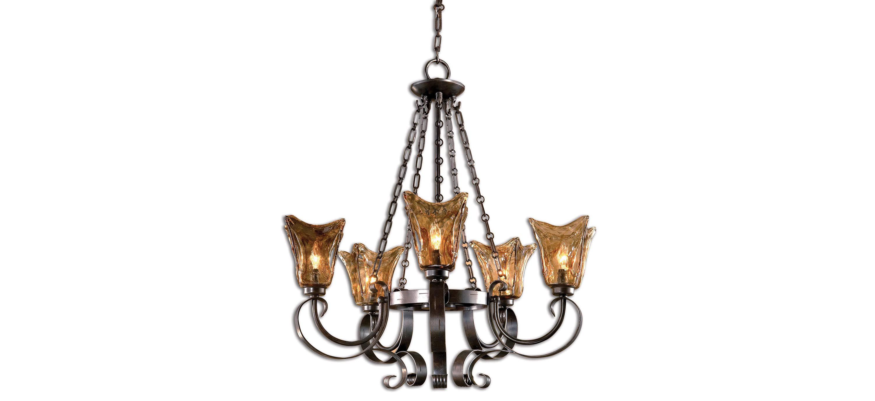 Vetraio Five-Light Chandelier