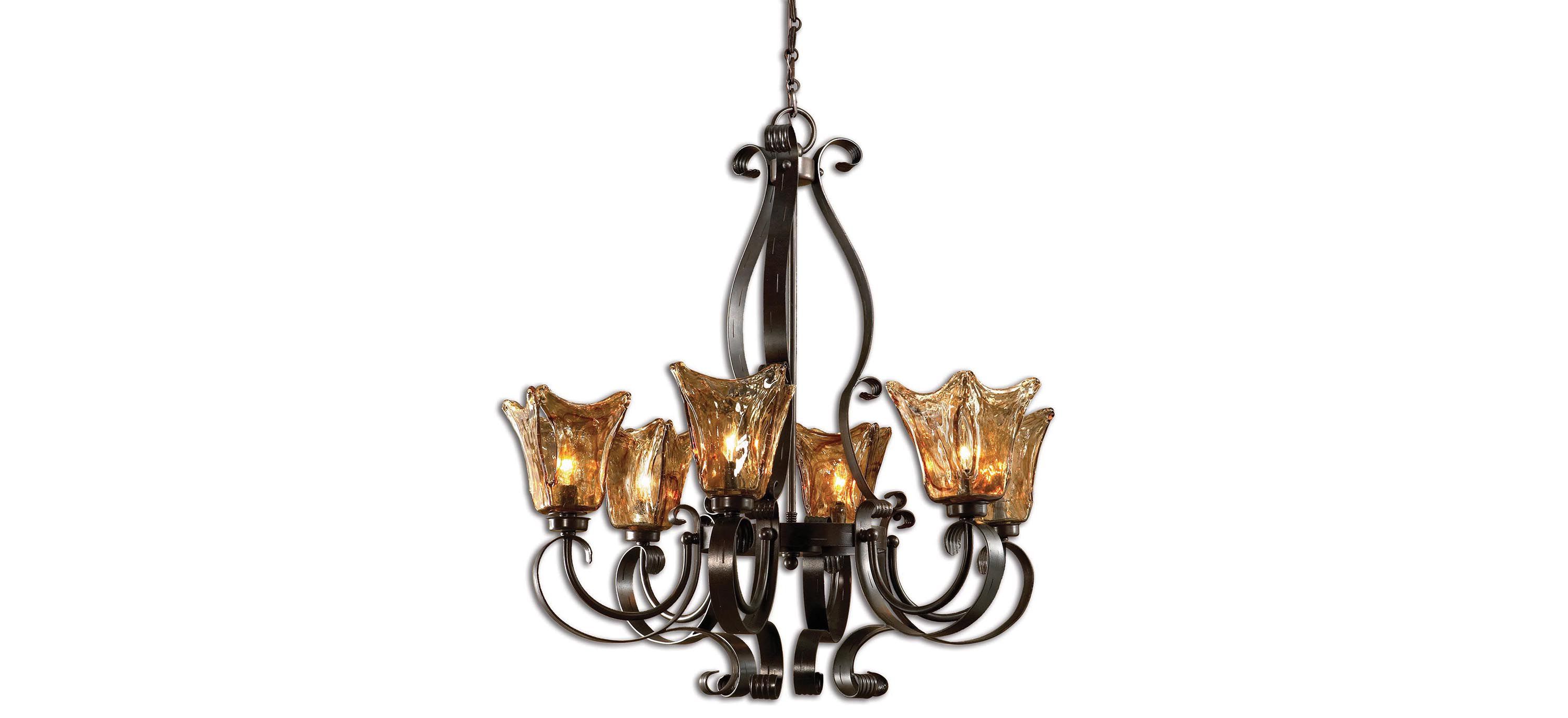 Vetraio Six-Light Chandelier