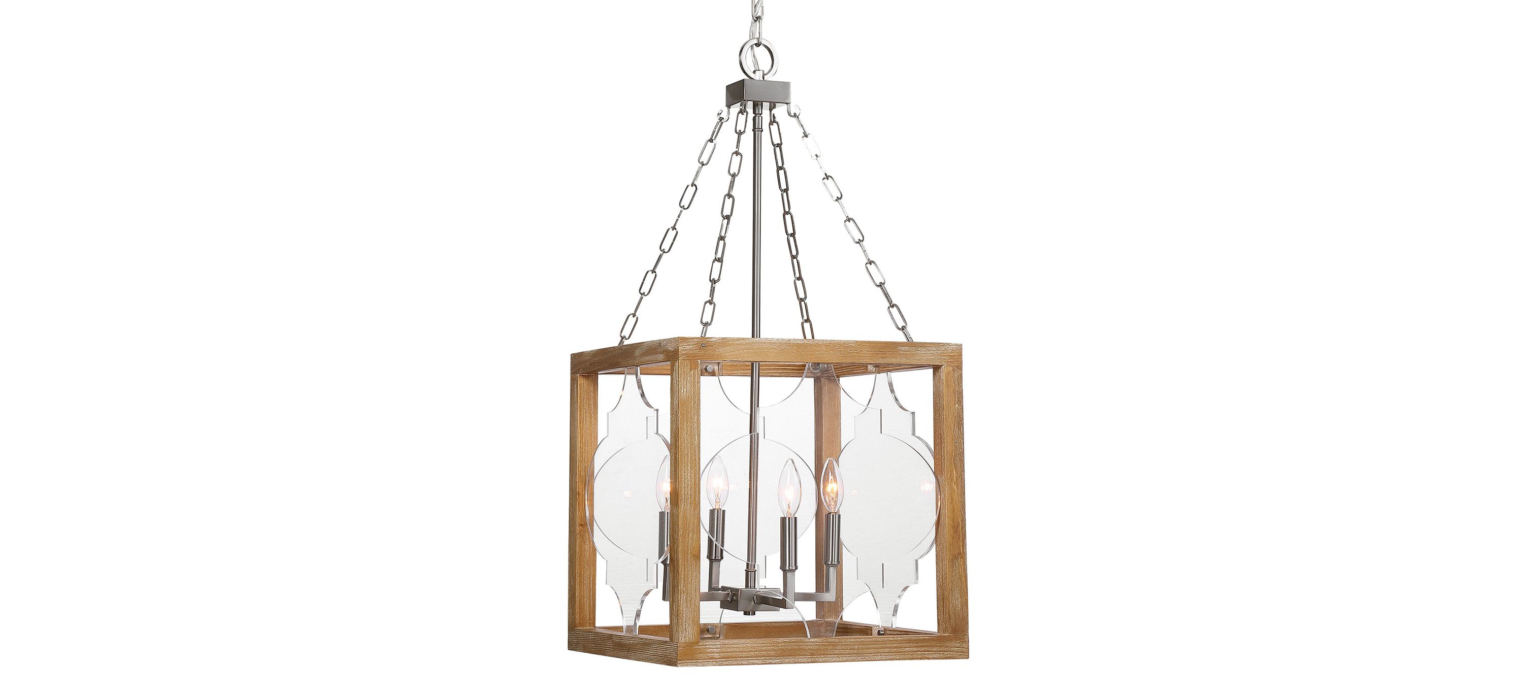 Perspex Lantern Pendant Light