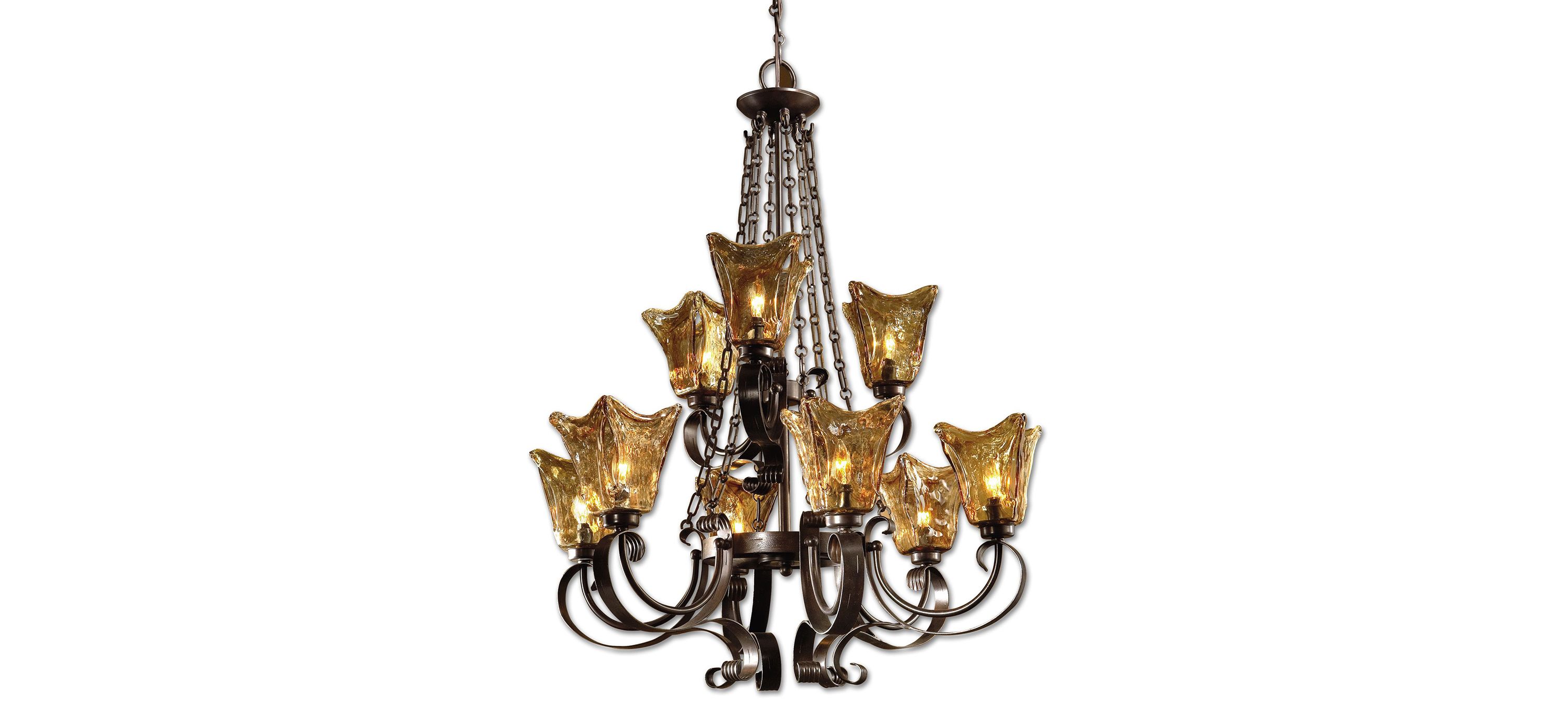 Vetraio Nine-Light Chandelier