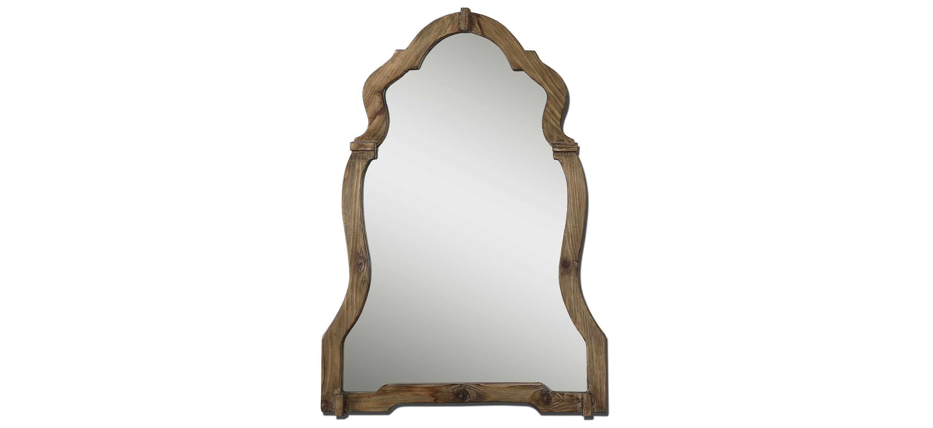 Agustin Light Walnut Mirror