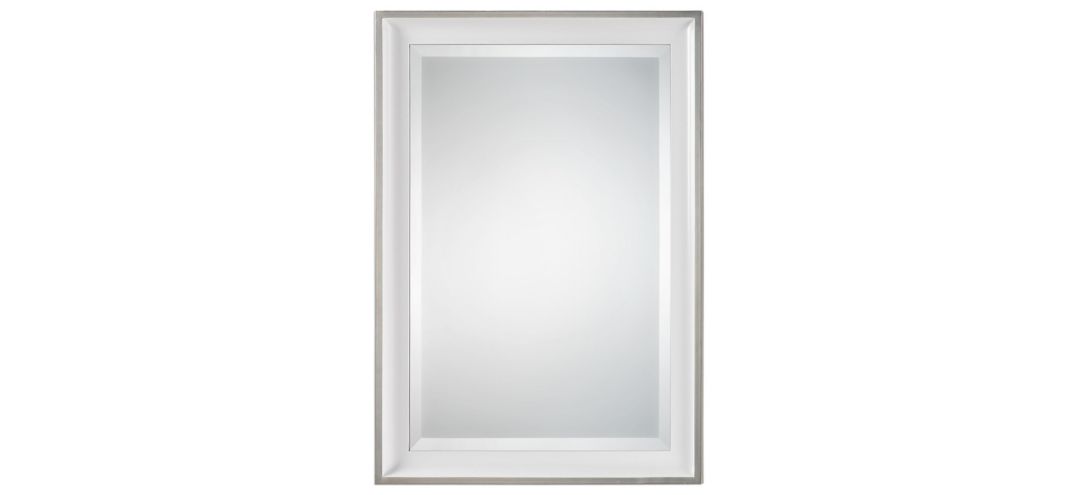 150256460 Lahvahn White Silver Mirror sku 150256460