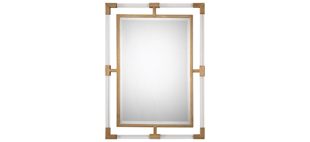 Balkan Modern Gold Wall Mirror