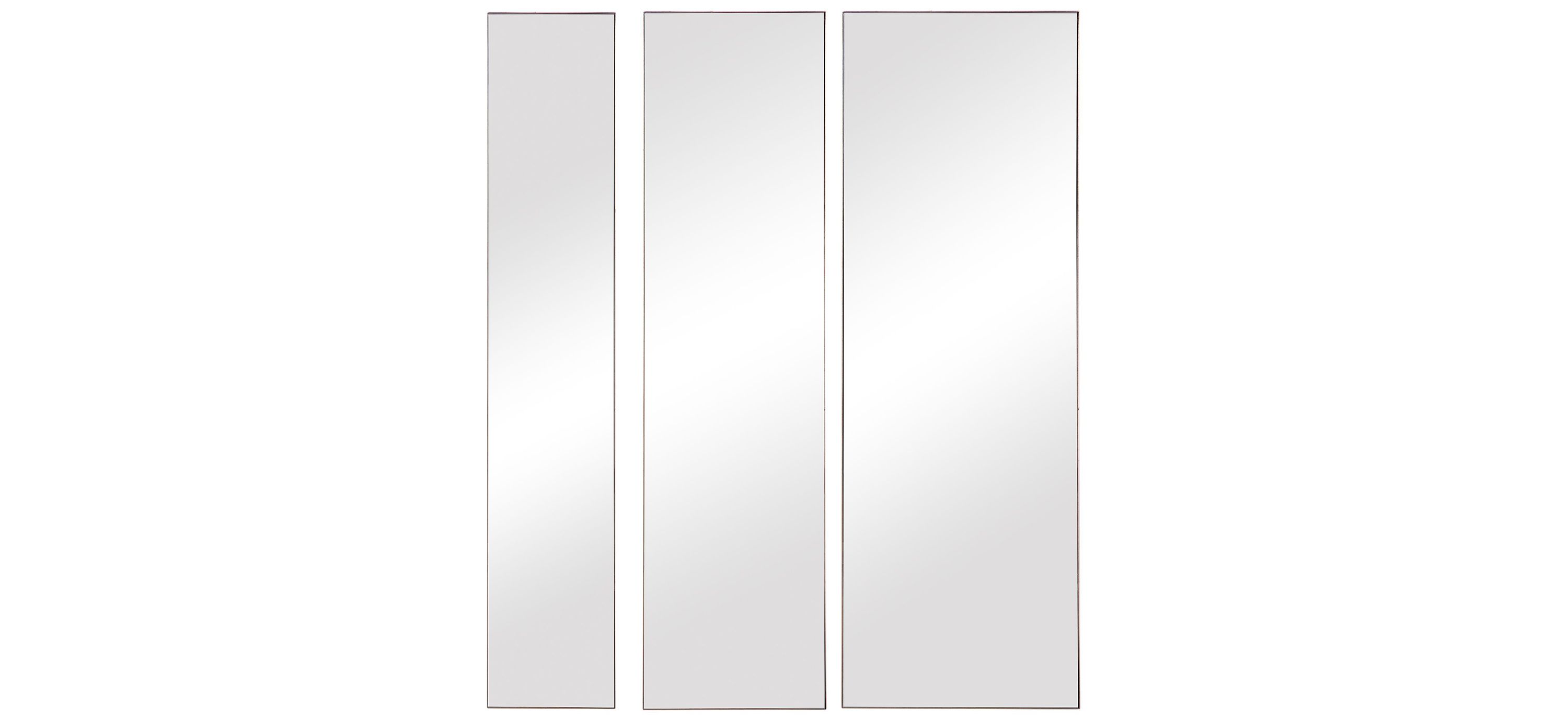 Rowling Gold Mirrors: Set of 3