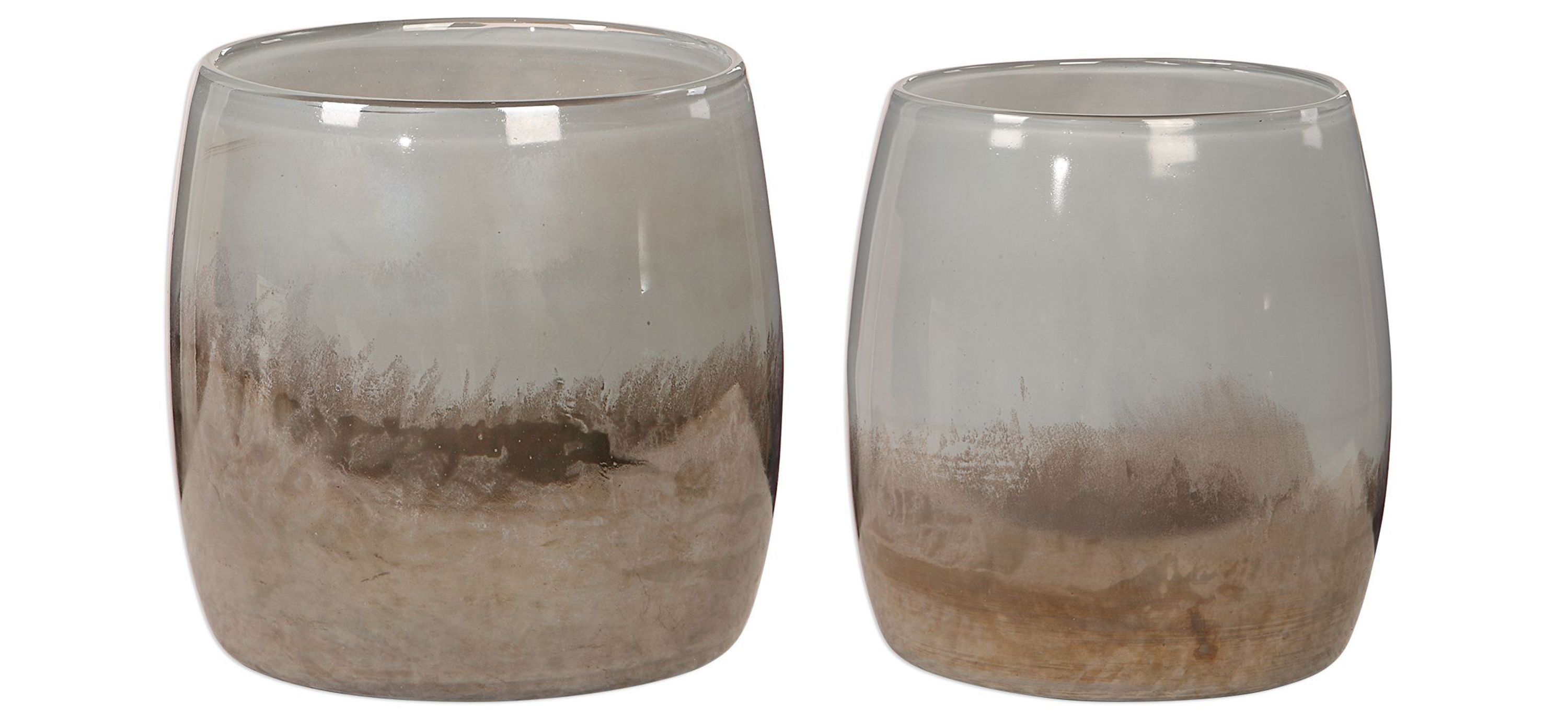 Tinley Blown Glass Bowls: Set of 2