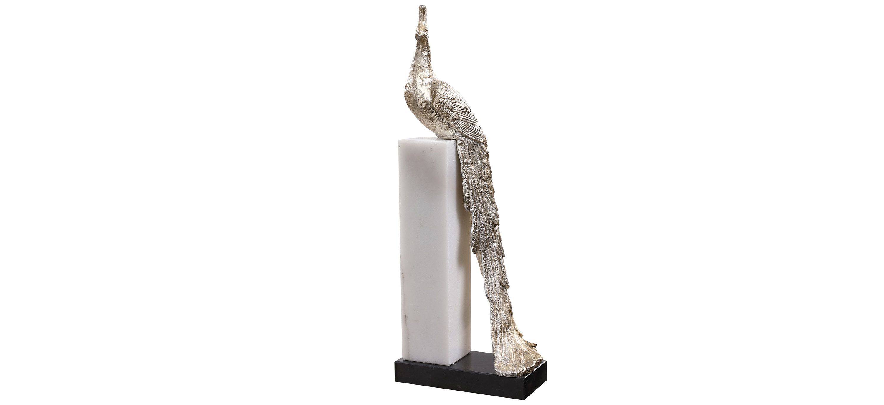 Overseer Peacock Sculpture